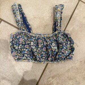 American Eagle Floral Crop Top